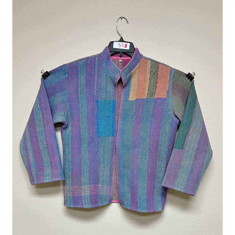 Jacket - Vintage Handmade kantha - 100% cotton - Picture 3 of 6